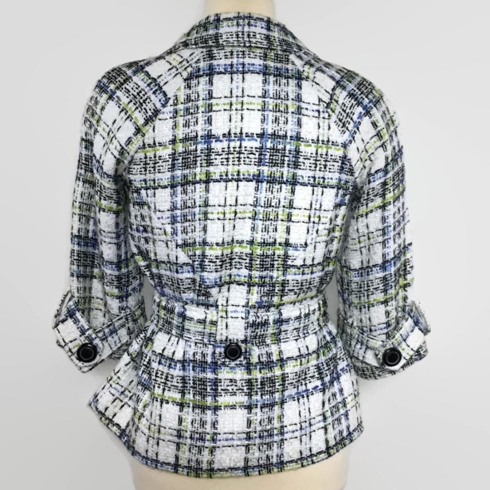 Grace Elements Tweed Blazer Jacket - image 3